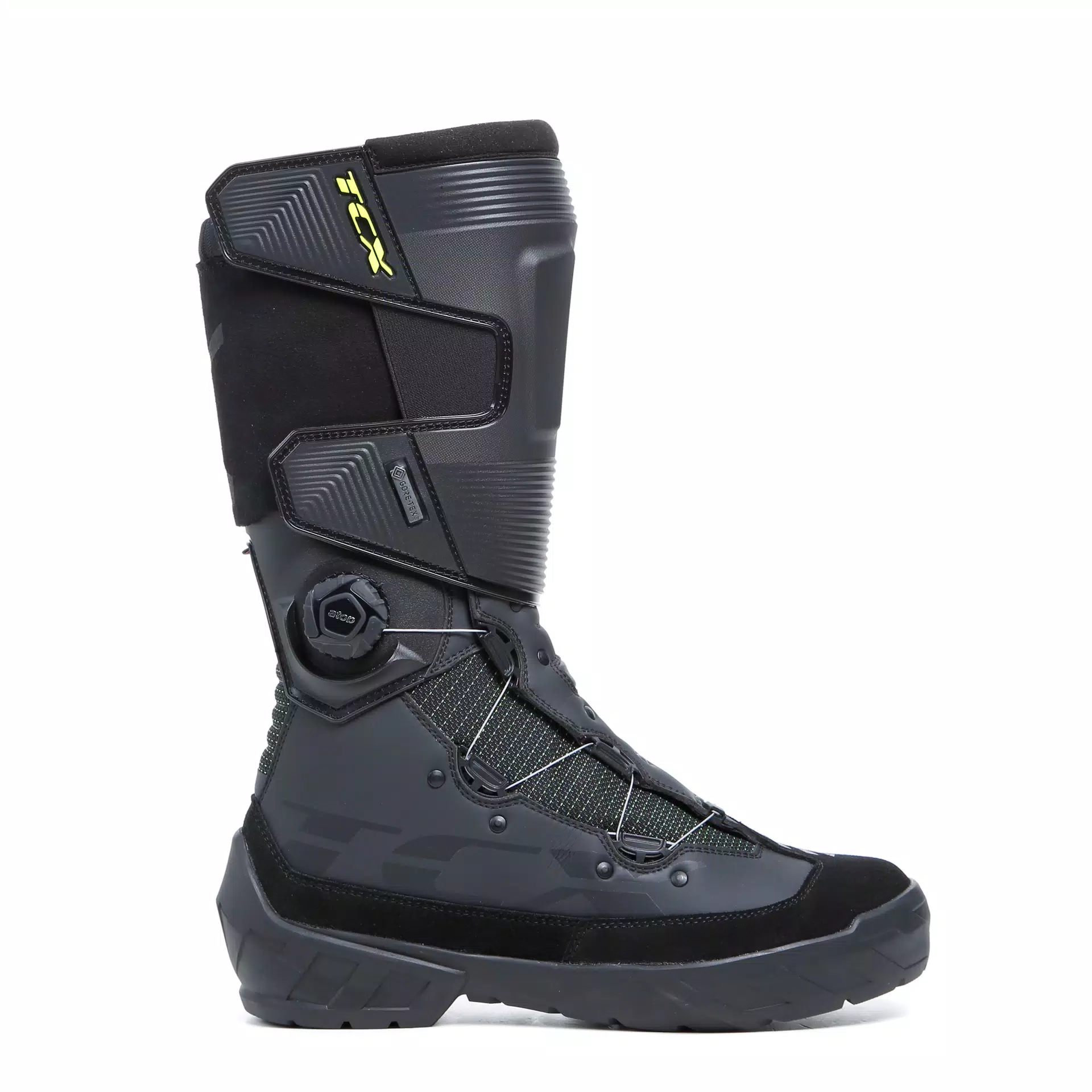 INFINITY 3 GTX MEN'S WATERPROOF MOTORCYCLE BOOTS - BLACK 