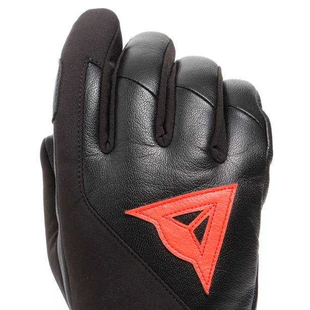 hp-sport-ski-gloves-unisex-black-red image number 5