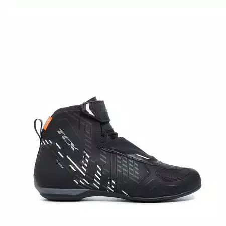 R04D WP MEN'S WATERPROOF MOTORCYCE SHOES - BLACK/WHITE -  - 2