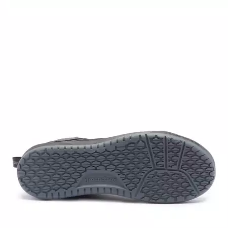SUBURB AIR - HEREN MOTORFIETSSCHOENEN IN STOF VOOR DE ZOMER - BLACK/BLACK - 4