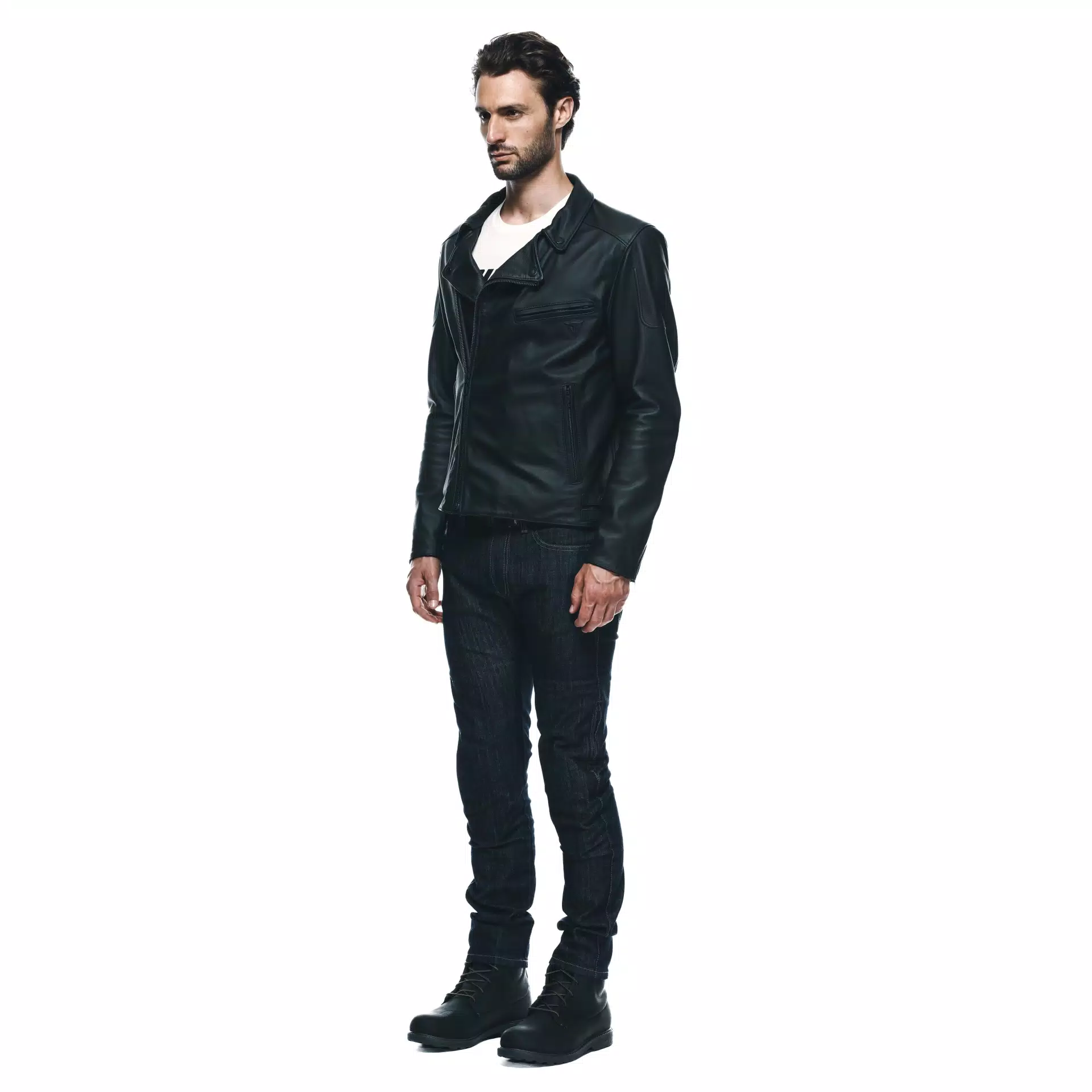 CHIODO - MEN'S MOTORCYCLE LEATHER JACKET