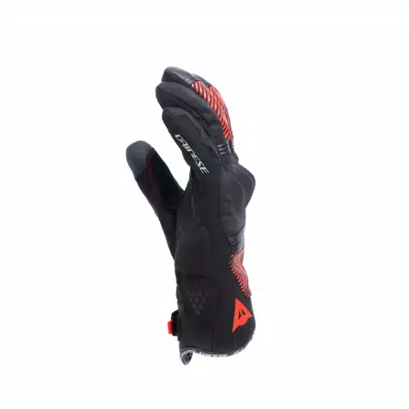 FULMINE D-DRY GLOVES - BLACK/BLACK/RED - 5