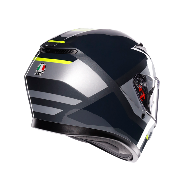 k3-shade-grey-yellow-fluo-casque-moto-int-gral-e2206 image number 5
