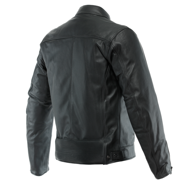 zaurax-giacca-moto-in-pelle-uomo-black image number 1
