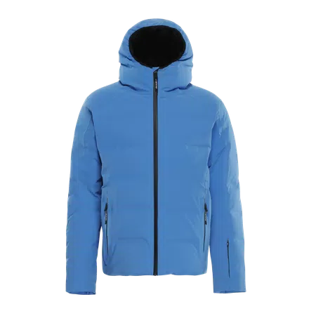 MEN'S WATERPROOF SKI DOWN JACKET - BLUE - 1