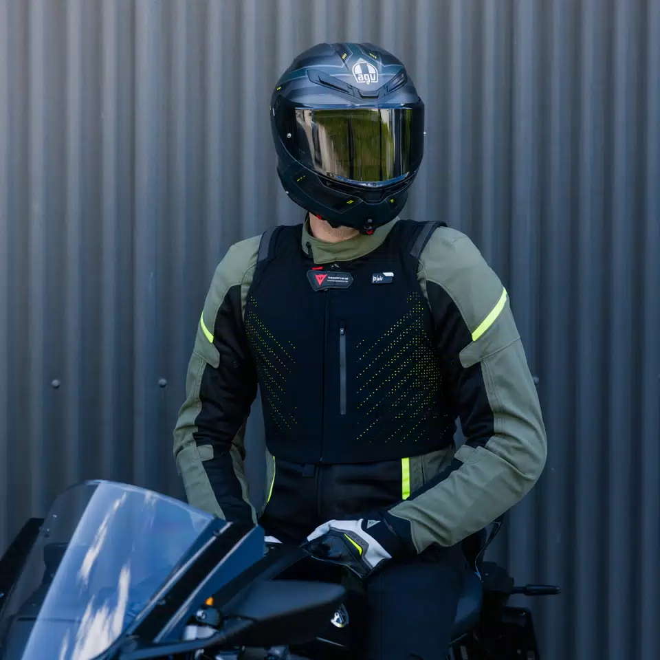 SMART AIR - MOTORCYCLE AIRBAG VEST - BLACK - 3