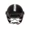 MOMODESIGN FGTR CLASSIC MATT BLACK / WHITE - JET HELMET WITH VISOR E2206