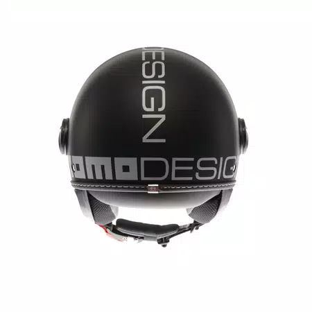 MOMODESIGN FGTR EVO MATT BLACK / SILVER - JET HELMET WITH DUAL VISOR E2206 -  - 5