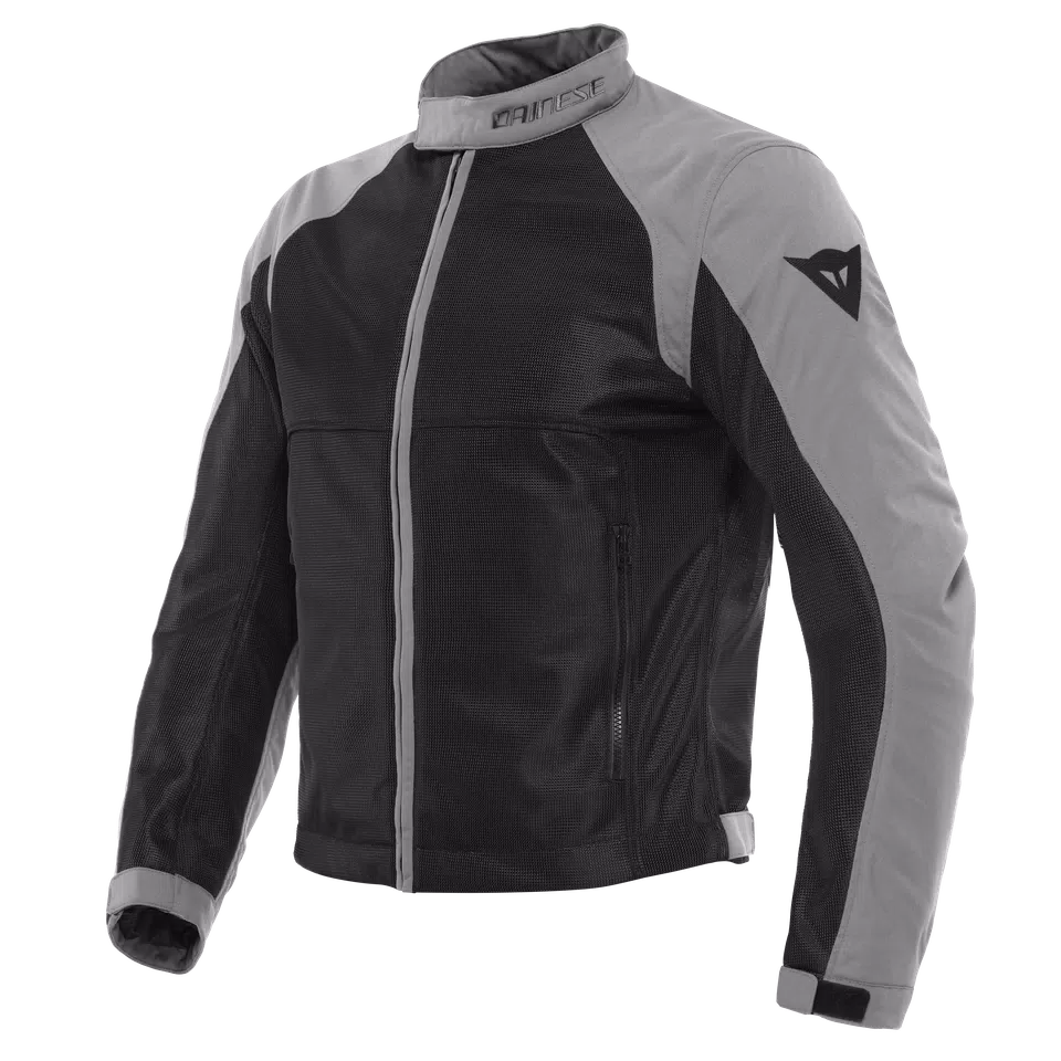 SEVILLA AIR TEX - MEN'S SUMMER MOTORCYCLE JACKET IN FABRIC - BLACK/CHARCOAL-GRAY - 1
