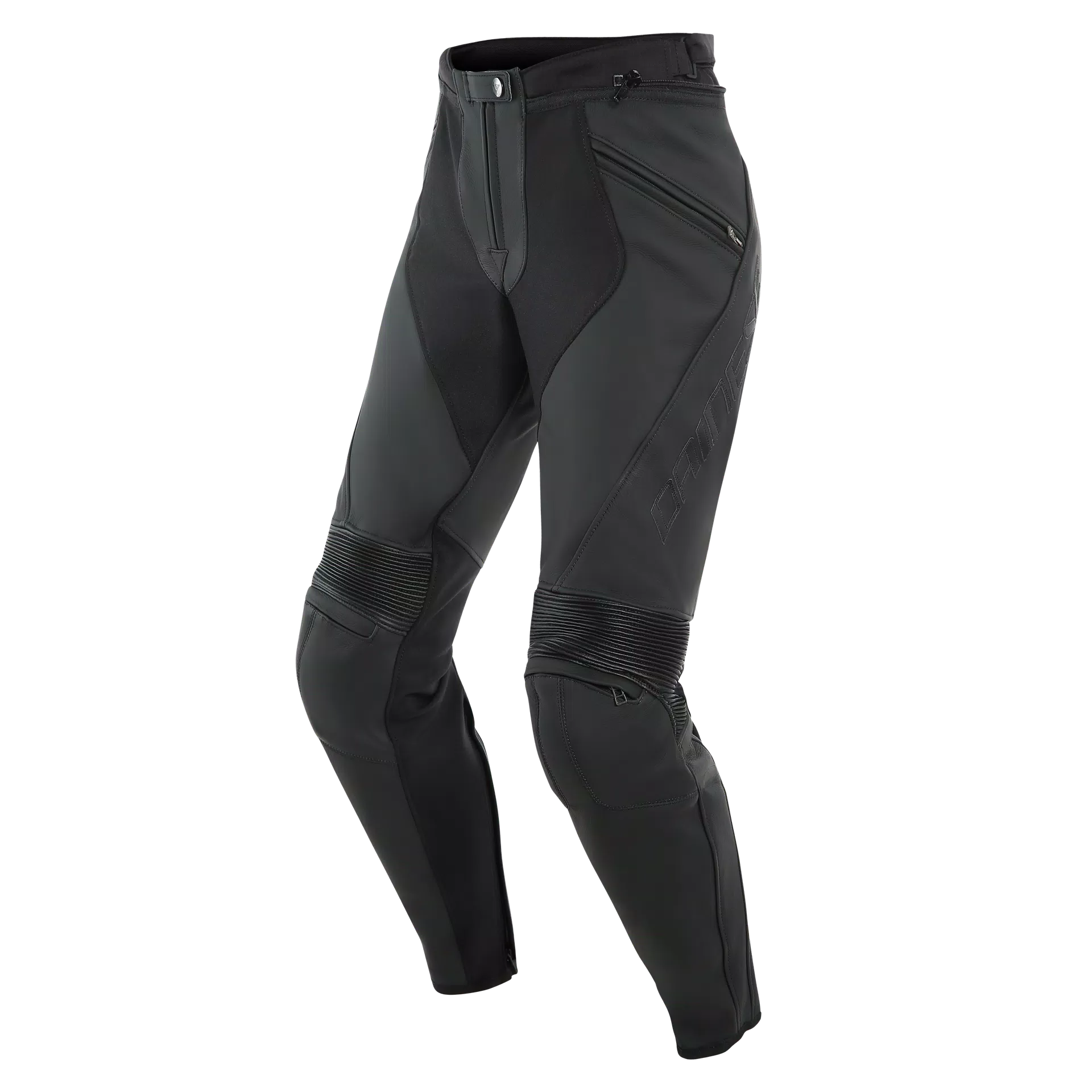 未使用 DAINESE PONY3 LADY LEATHER PANTS 40 PONY 3 - WOMEN'S MOTORCYCLE LEATHER PANTS | BLACK-MATT | Dainese