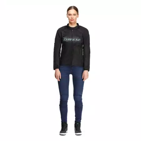 HEROSPHERE AIR - WOMEN'S SUMMER MOTORCYCLE JACKET - BLACK/GRAY/LIGHT GREEN - 2