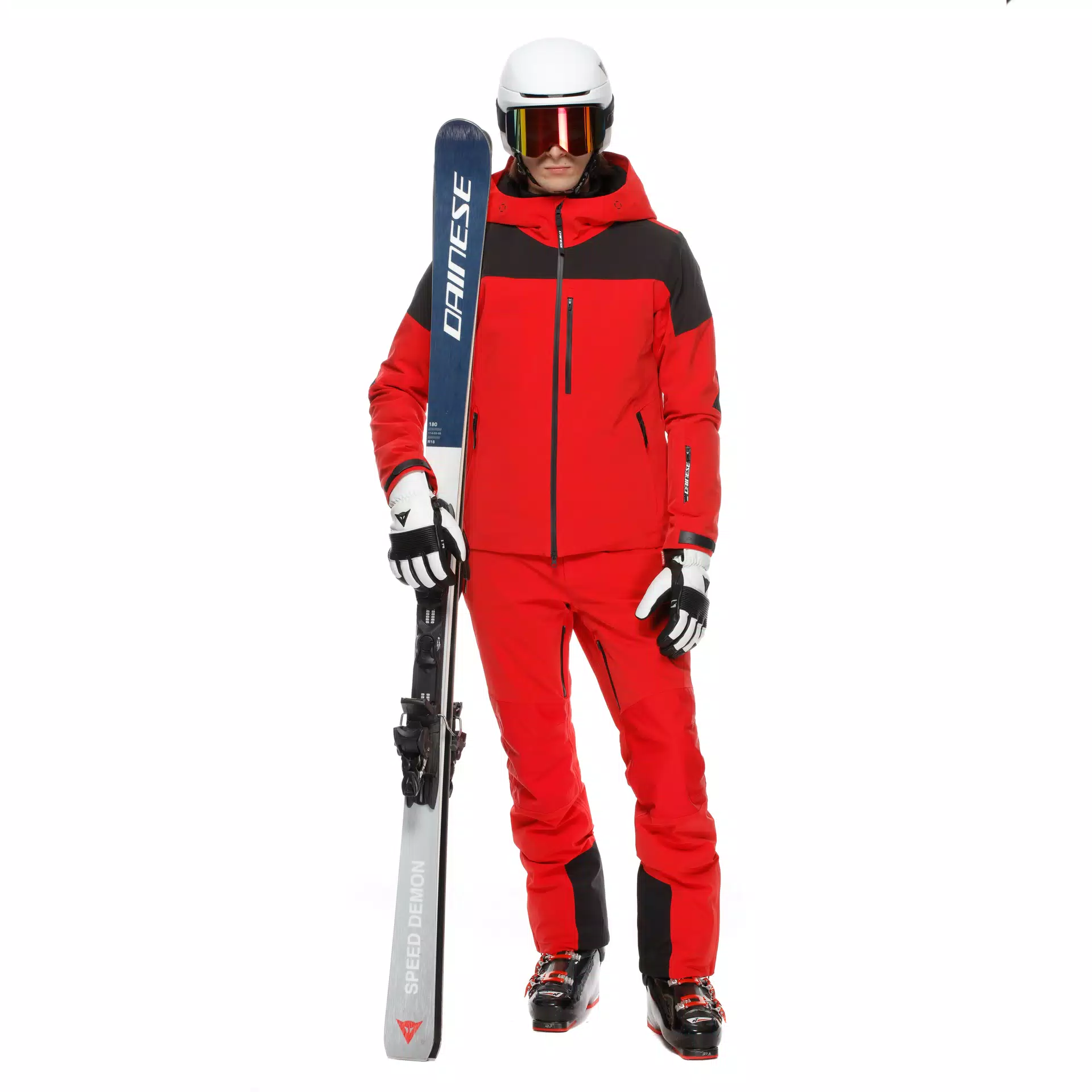SPEED DEMON LAB DOMEAIR™ PRO - MEN'S SKI JACKET | RACING RED