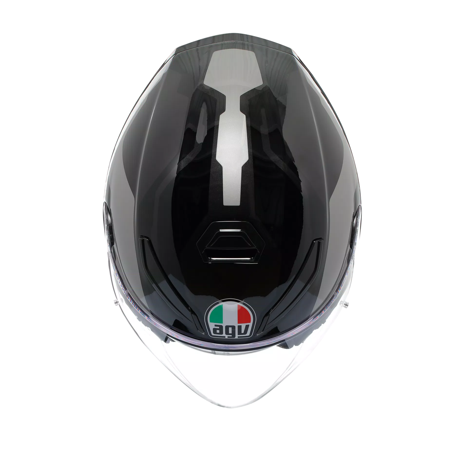 K5 JET EVO TUNE GREY/BLACK - CASCO MOTO JET E2206