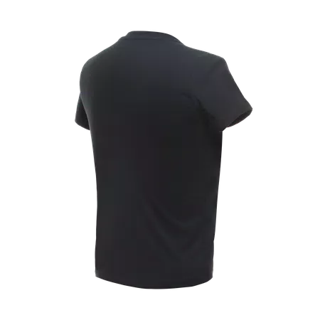 DAINESE LOGO - CHILDREN'S T-SHIRT - BLACK/RED-FLUO - 2