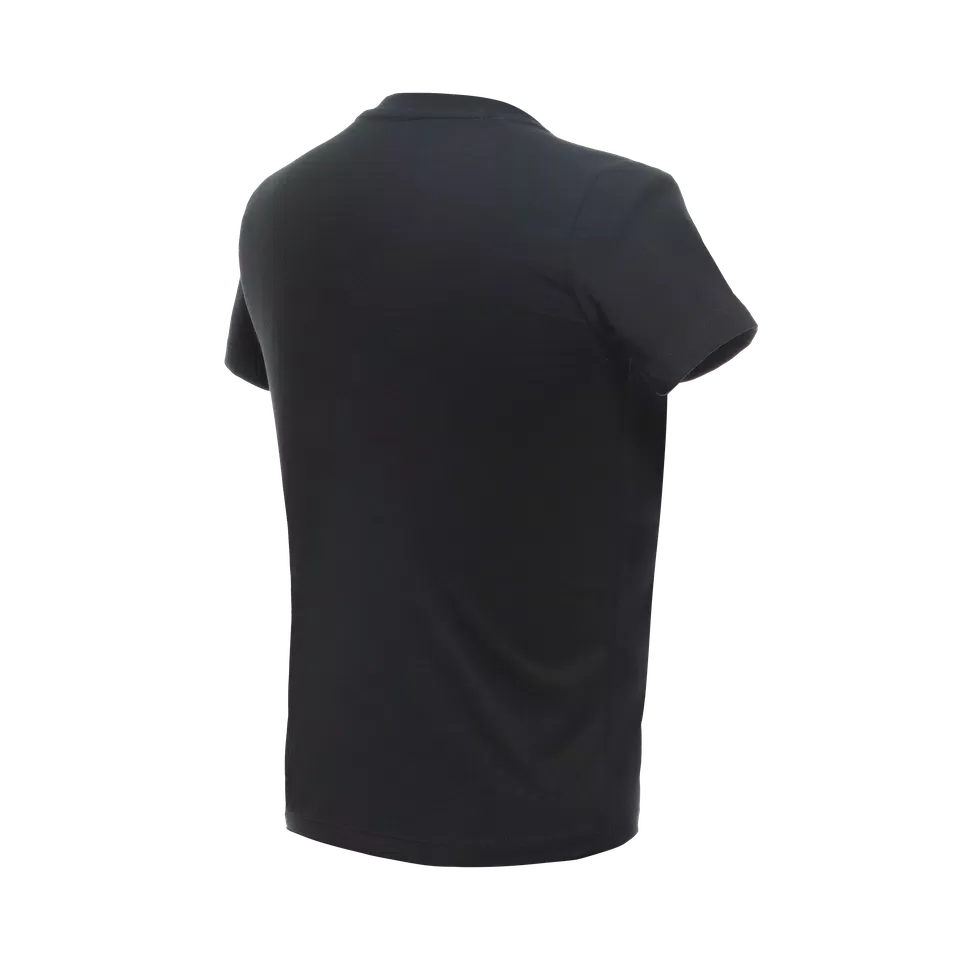 DAINESE LOGO - CHILDREN'S T-SHIRT - BLACK/RED-FLUO - 2