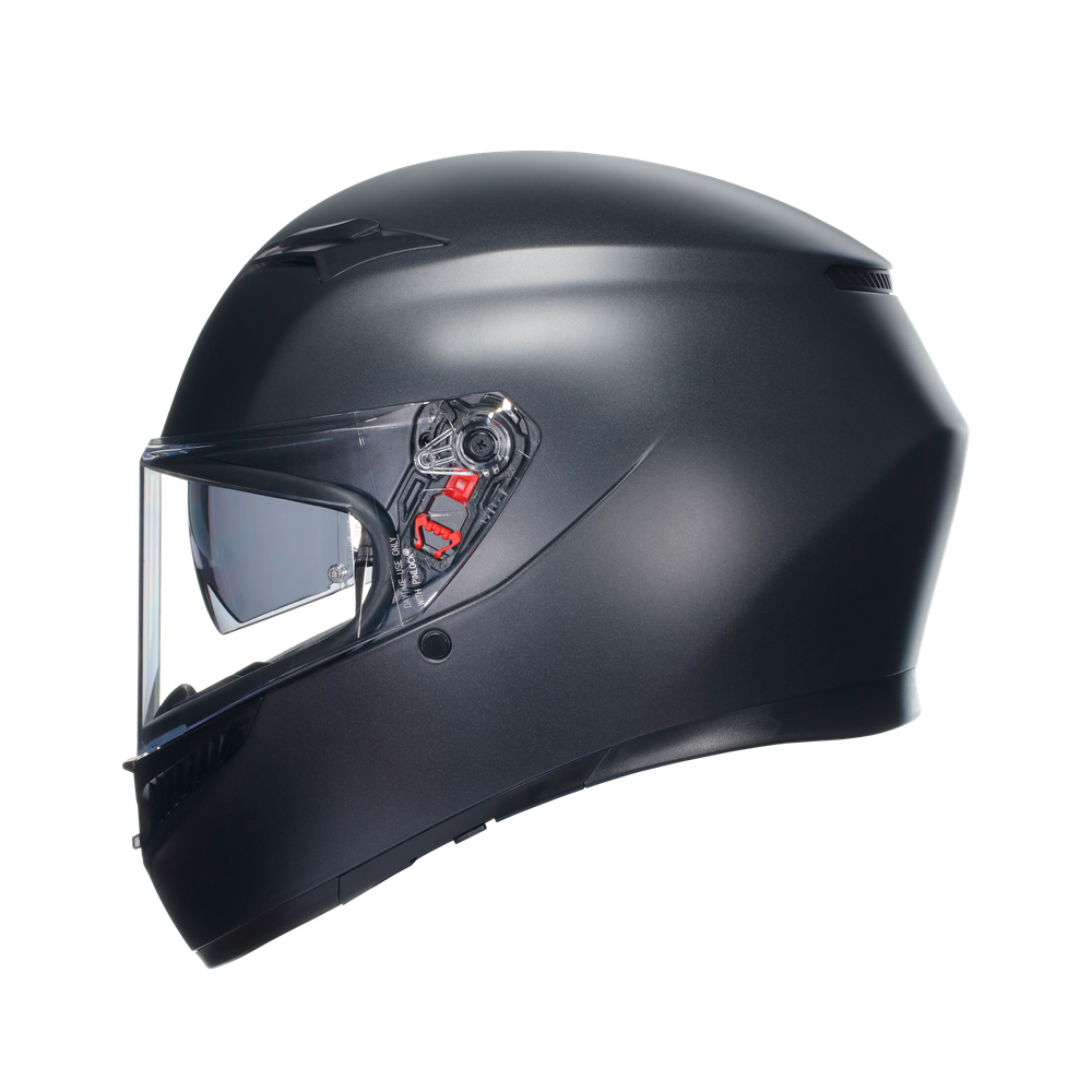 k3-matt-black-motorbike-full-face-helmet-e2206 image number 3