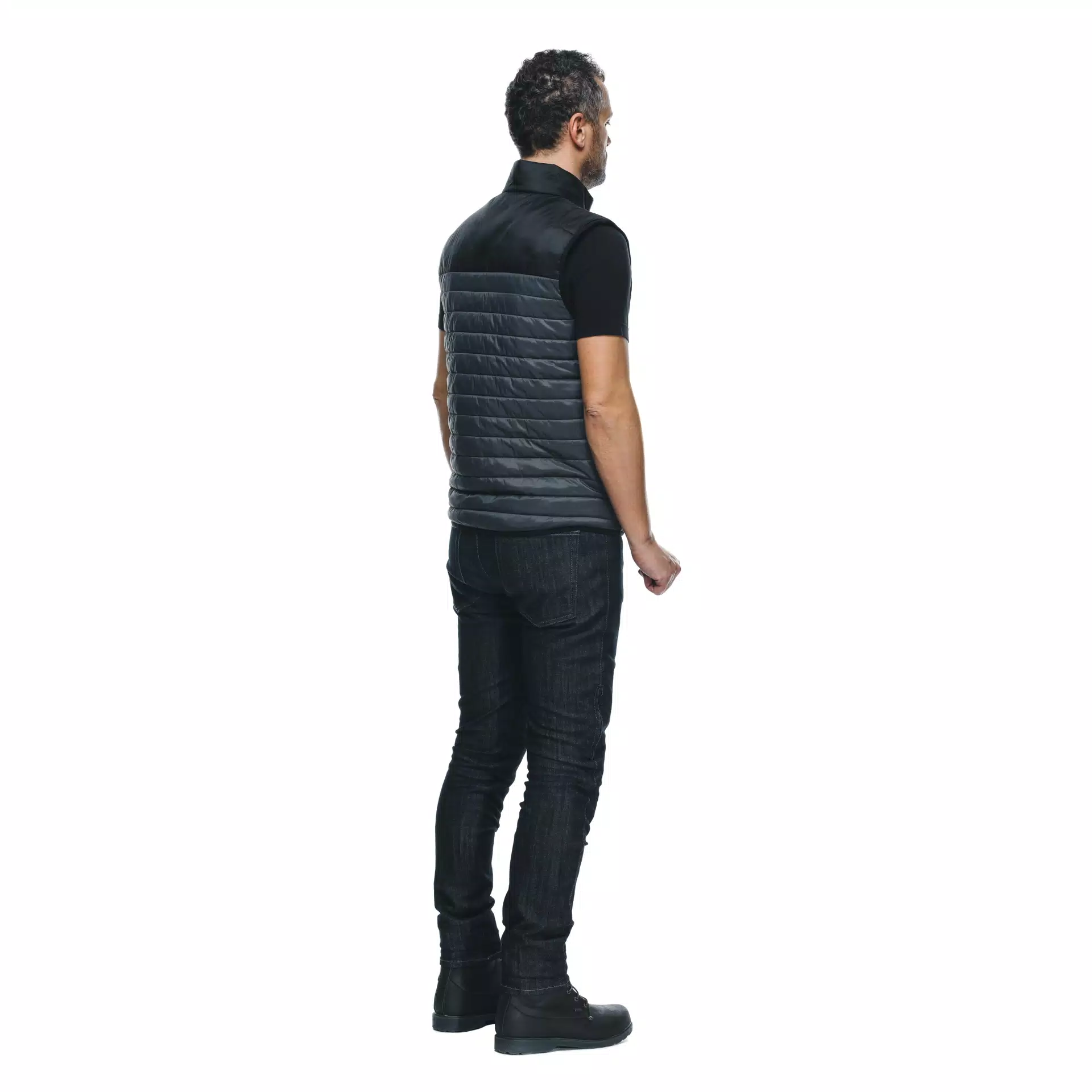 AFTER RIDE - SLEEVELESS WINDPROOF MOTORCYCLE JACKET MEN - MID LAYER WINTER