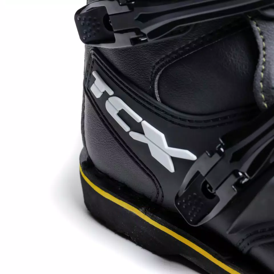 X-BLAST BOTTES MOTO HOMME - NOIR/VERT/JAUNE -  - 8