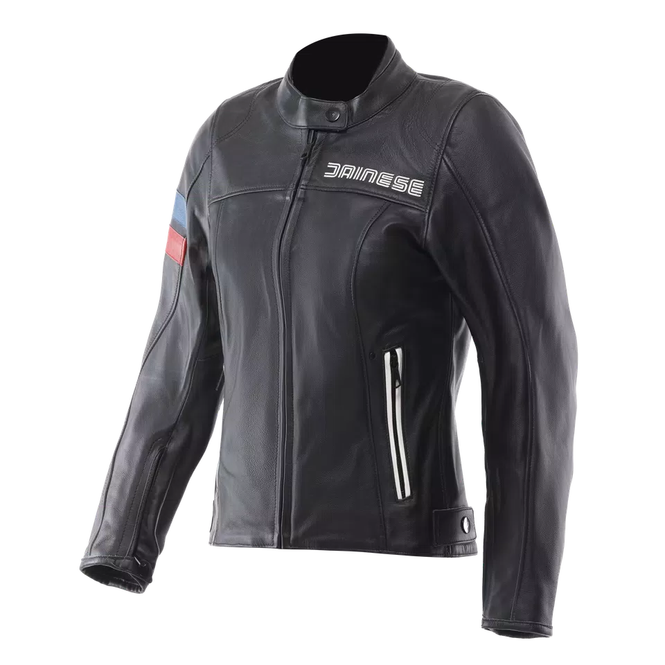 LEGGENDA - MOTORRADJACKE AUS LEDER DAMEN - BLACK - 1