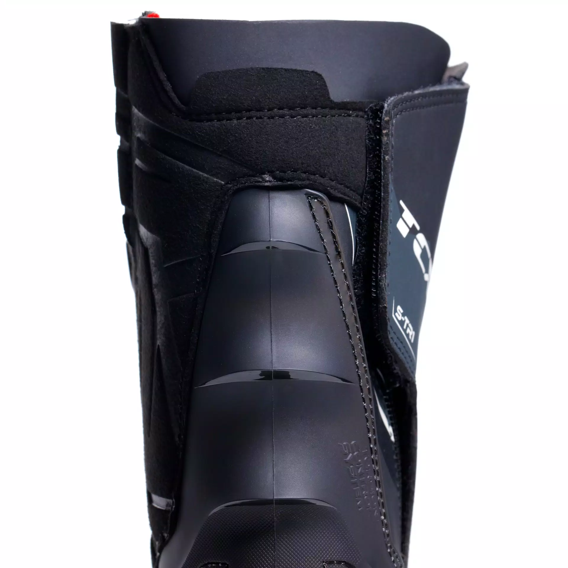 S-TR1 WOMEN'S MOTORCYCLE BOOTS - BLACK/PEARL WHITE