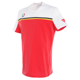 FAST-7 T-SHIRT WHITE/RED