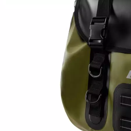 EXPLORER - WATERPROOF DUFFELTAS (45 LT) - BLACK/GREEN - 4