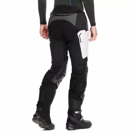 SUPER ADVENTURE ABS&Oslash;LUTESHELL&trade; - MEN OFF-ROAD MOTORCYCLE PANTS - BLACK/GLACIER-GREY/RED - 7