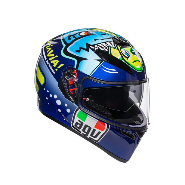 AGV K-3 K3 Sv Valentino Rossi Misano 2015 Hai Shark Minnow Motorrad Gp 
