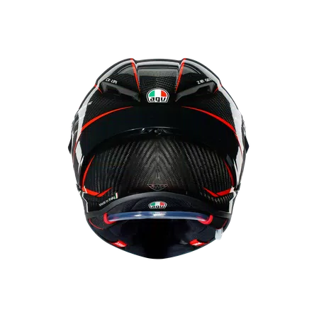 PISTA GP RR PERFORMANCE CARBON/RED - MOTORBIKE FULL FACE HELMET E2206 DOT -  - 5