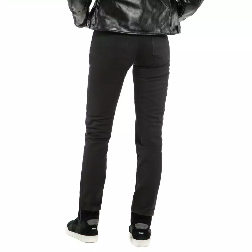 CASUAL SLIM - WOMEN'S MOTORCYCLE PANTS IN FABRIC - BLACK - 6