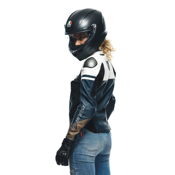 Women's Leather Motorcycle Jacket | RAPIDA LADY LEATHER JACKET 