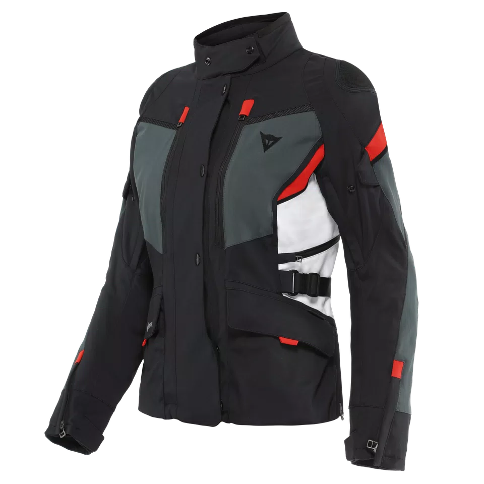 CARVE MASTER 3 LADY GORE TEX JACKET BLACK EBONY LAVA RED Dainese