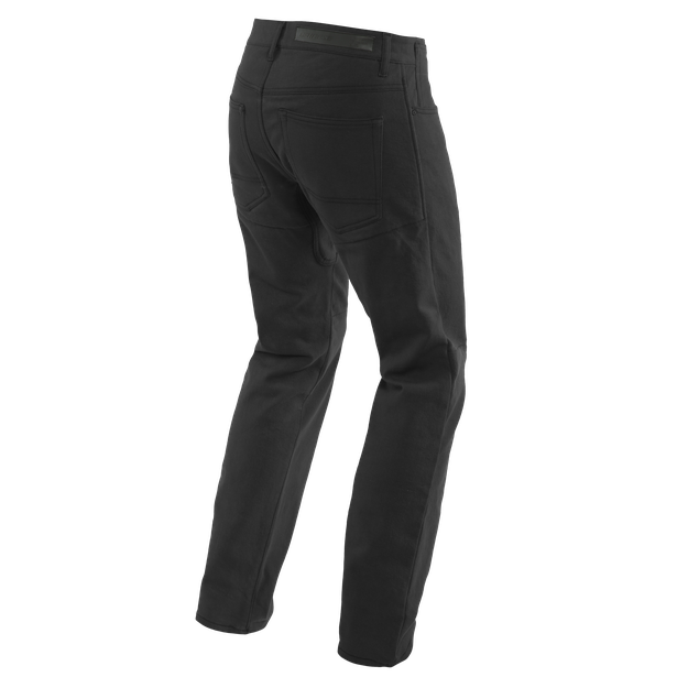 classic-regular-pantaloni-moto-in-tessuto-uomo-black image number 1