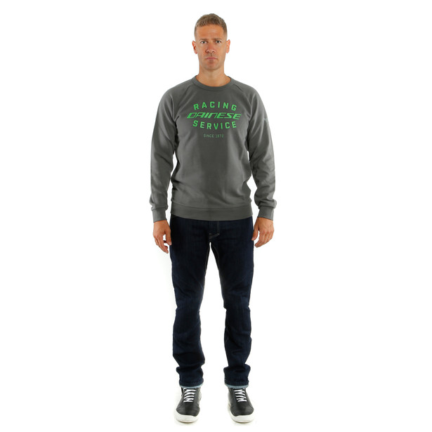 paddock-sweatshirt-charcoal-gray-green image number 2