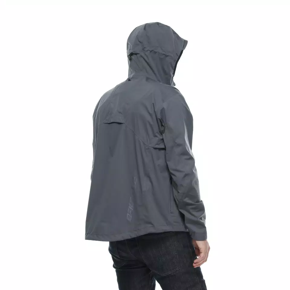 OMNIA - RAINPROOF AND WINDPROOF MOTORCYCLE SHELL - IRON-GATE - 7