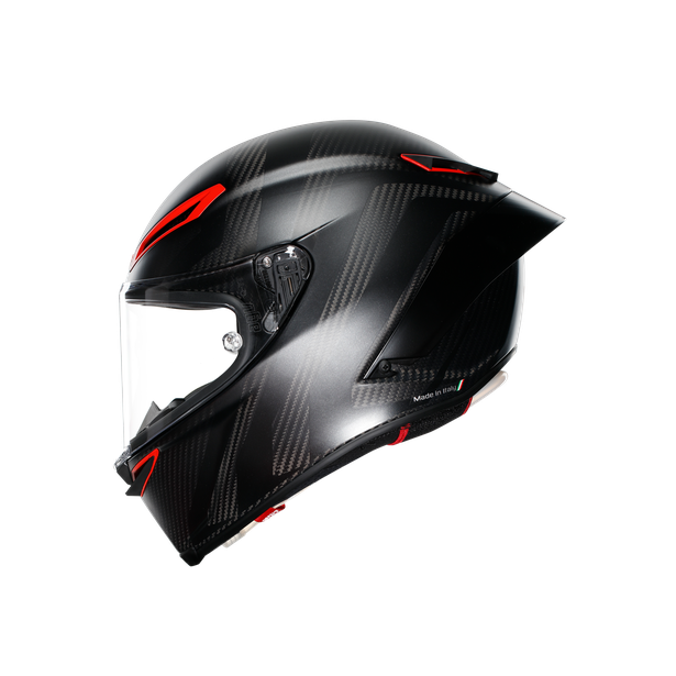 pista-gp-rr-intrepido-matt-carbon-blk-red-motorbike-full-face-helmet-e2206-dot image number 3
