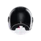 ETERES MONO MATT BLACK - MOTORBIKE OPEN FACE HELMET E2206