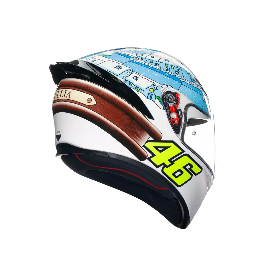 K1 S ROSSI WINTER TEST 2017 - MOTORBIKE FULL FACE HELMET E2206 -  - 7