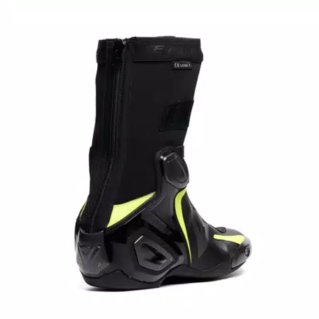 AXIAL 2 - MEN'S MOTORCYCLE RACING BOOTS - BLACK/YELLOW-FLUO - 3