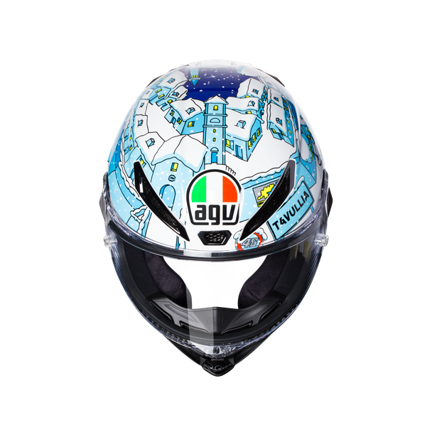 Motorcycle racing helmet: Pista Gp R Agv E05 Lim.Ed.Plk - Rossi 