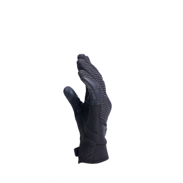torino-guanti-moto-in-tessuto-donna-black-anthracite image number 3