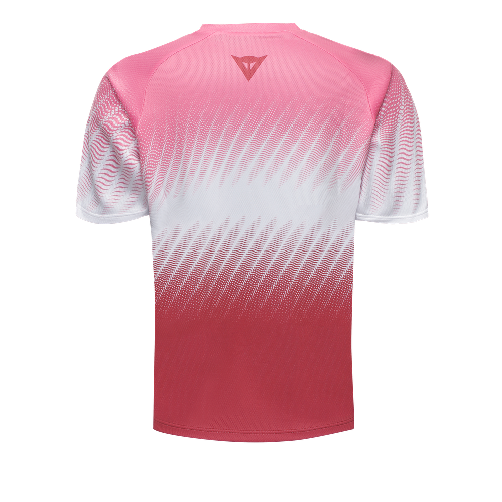 scarabeo-jersey-ss-maillot-de-v-lo-manches-courtes-pour-enfant-pink-white image number 1