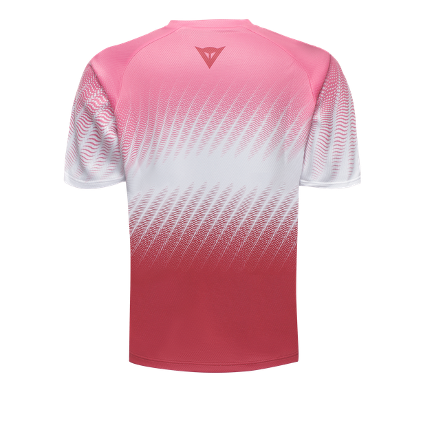 scarabeo-jersey-ss-short-sleeve-bike-shirt-for-kids-pink-white image number 1