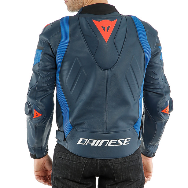 super-race-leather-jacket-black-iris-light-blue-fluo-red image number 15