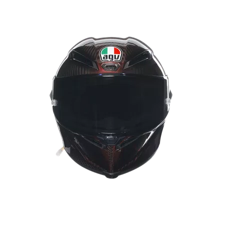 PISTA GP RR MONO RED CARBON - MOTORBIKE FULL FACE HELMET E2206 DOT