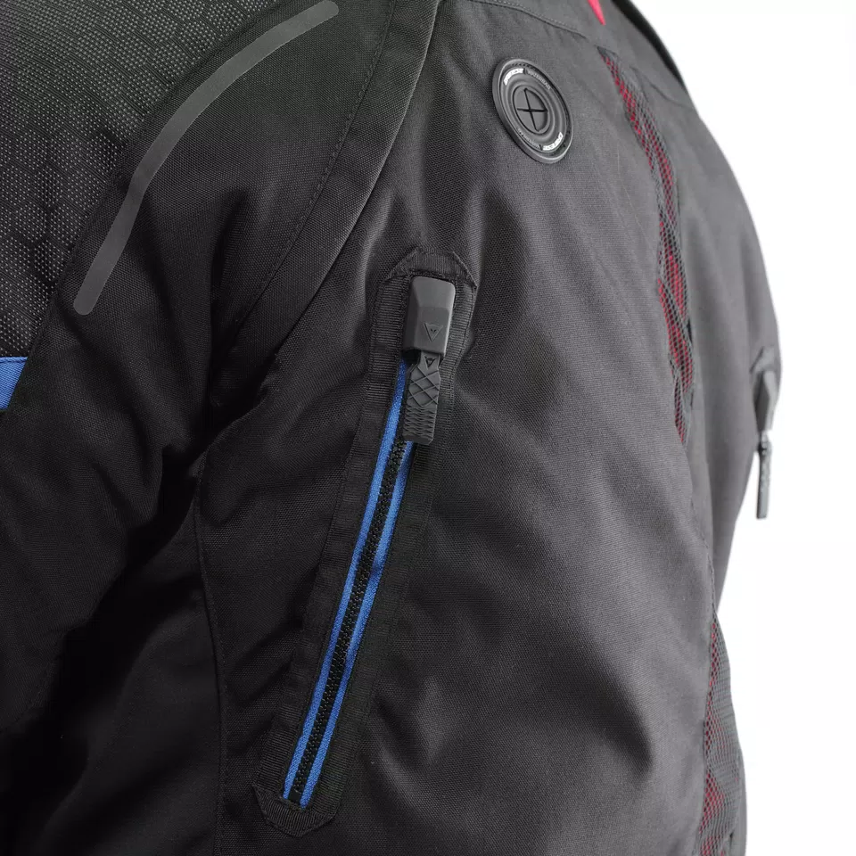 SUPER ADVENTURE ABSØLUTESHELL™ - MEN MOTORCYCLE OFF-ROAD JACKET - BLACK/BLACK/BLUE - 9