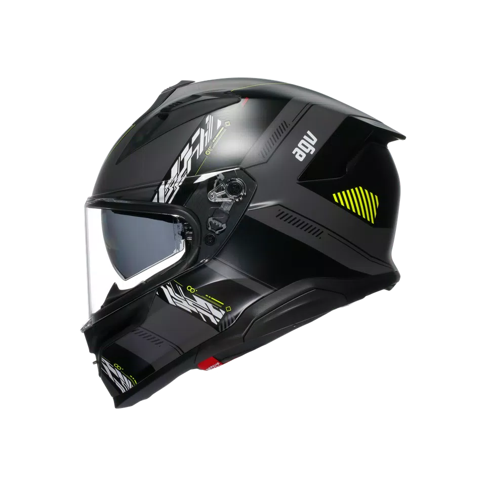 K7 AGV E2206 MPLK - KYBER MATT GREY/YELLOW FLUO -  - 4