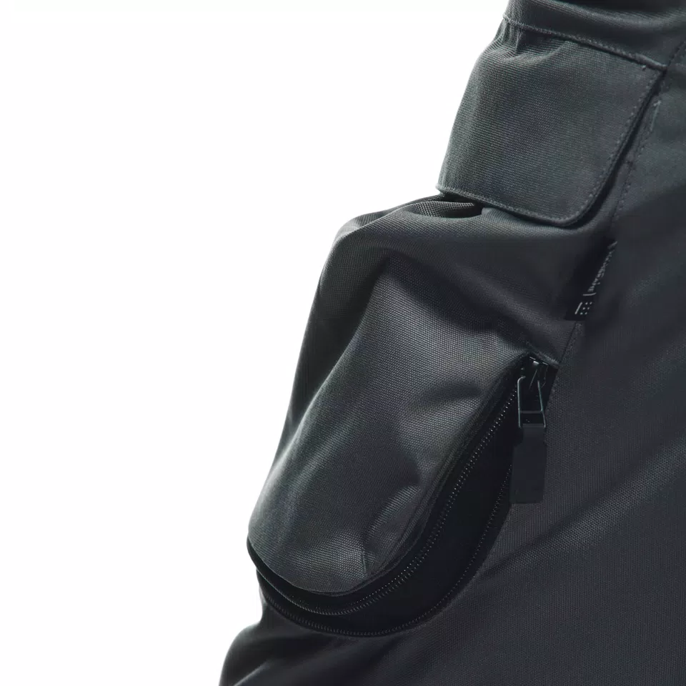 LADAKH 3L D-DRY® - MEN'S WATERPROOF MOTORCYCLE PANTS - IRON-GATE/BLACK - 14