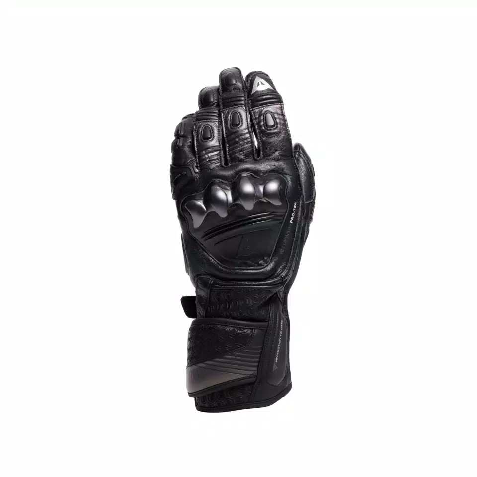 FIERO - GANTS DE MOTO RACING EN CUIR - BLACK/ANTHRACITE - 1