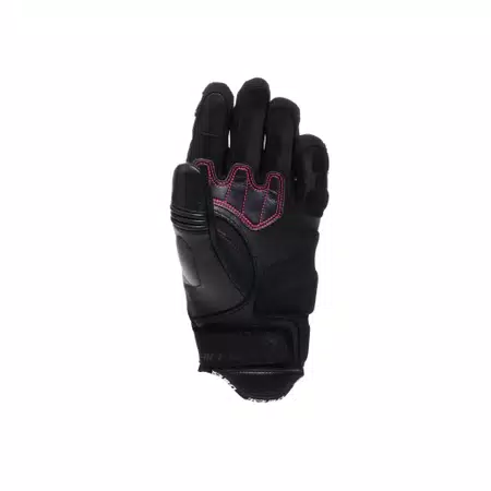 REACTO CARBON SHORT GLOVES WMN - BLACK/FLUO PINK - 3